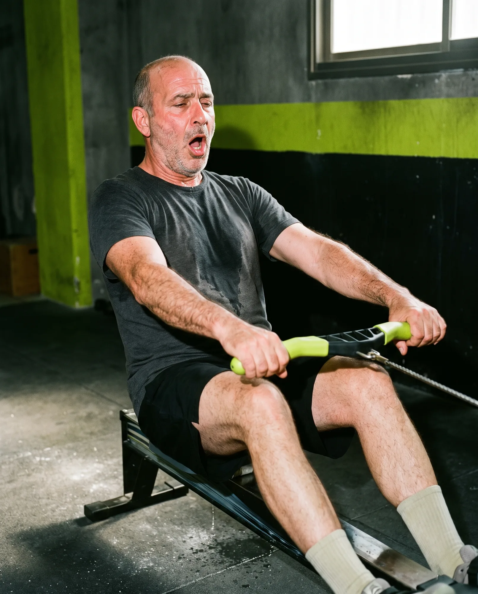 אבי אחרי מחזור אימונים